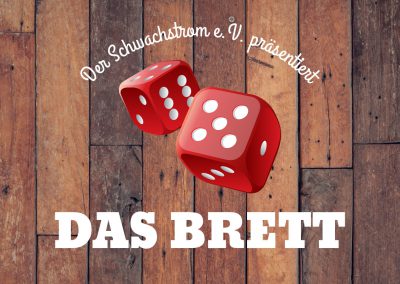 Das Brett wird verschoben