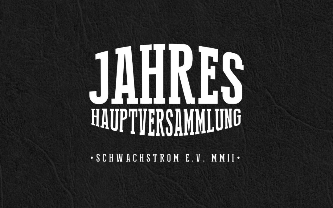 Jahreshauptversammlung 2017